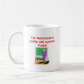 教育の冗談 コーヒーマグカップ (左)