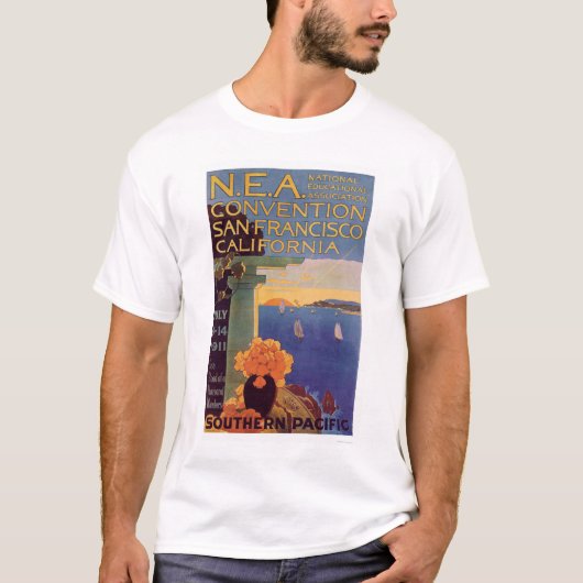 教育の大会サンフランシスコ1911年 Tシャツ (正面)