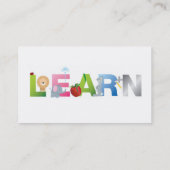 教育の学名刺 名刺 (裏面)