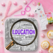 教育の拡大 ペーパープレート (パーティー)