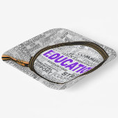 教育の拡大 ペーパープレート (傾斜あり)