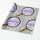 教育の拡大 ラッピングペーパー (アンロールド)