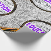 教育の拡大 ラッピングペーパー