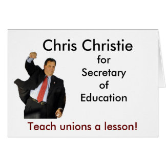 教育の秘書のためのクリスChristie
