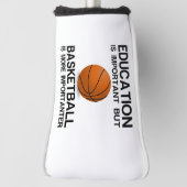 教育の重要なバスケットボールの重要な重要人物 ゴルフヘッドカバー (回転90)