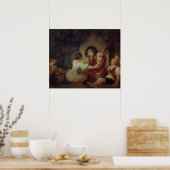 教育は万全だ1780年 ポスター (キッチン)