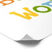 教育は価値がある ポスター (角)