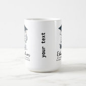 教育は新しい強力な武器である コーヒーマグカップ (中央)