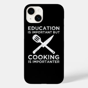 教育は重要だが料理は重要だ Case-Mate iPhone 14ケース