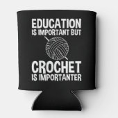 教育は重要だが肝心だ 缶クーラー (裏面)