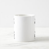教育は重要ですがクリケットも大事 コーヒーマグカップ (中央)