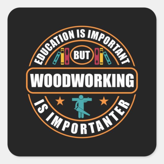 教育は重要なキャンプは重要である スクエアシール (正面)