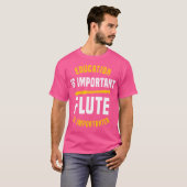 教育は重要なフルートは重要なフルートである Tシャツ (正面フル)