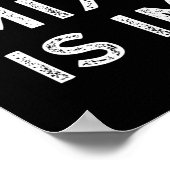 教育は飲み物を混ぜることが重要 ポスター (角)