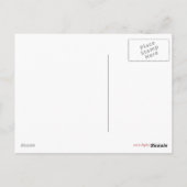 教育を受けたアシカとアザラシのサーカスのポスター ポストカード (裏面)