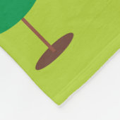 教育を受けたダチョウ フリースブランケット (角)