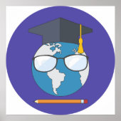 教育を受けた世界 ポスター (正面)