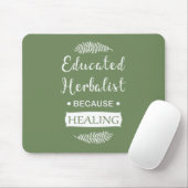 教育を受けた本草学者 マウスパッド (マウス)