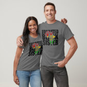 教育を受けた黒人女性アフリカ部族誇りを持った史 Tシャツ (ユニセックス)