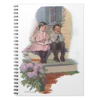 教育を受ける少年 ノートブック