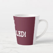 教育を受けろ！ カフェラテマグ (右)