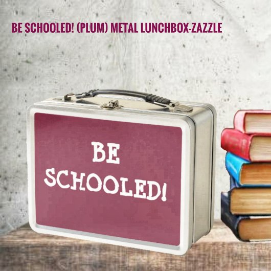 教育を受けろ！ メタルランチボックス