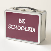 教育を受けろ！ メタルランチボックス (正面)