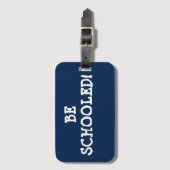 教育を受けろ！ ラゲッジタグ (正面縦)