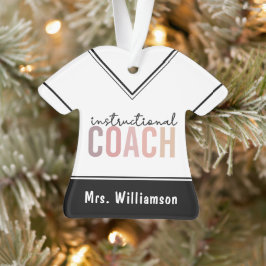 教育カスタムコーチ教育コーチギフト オーナメント