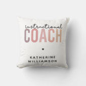 教育カスタムコーチ教育コーチギフト クッション (正面)