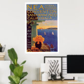 教育コンベンションサンフランシスコ1911 ポスター (ホームオフィス)