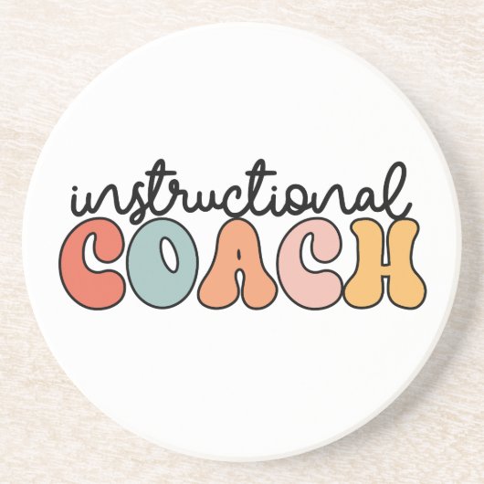 教育コーチ教育コーチレトロ コースター (正面)