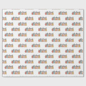 教育コーチ教育コーチレトロ ラッピングペーパー (フラット)