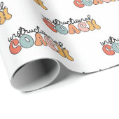 教育コーチ教育コーチレトロ ラッピングペーパー (ロールコーナー)