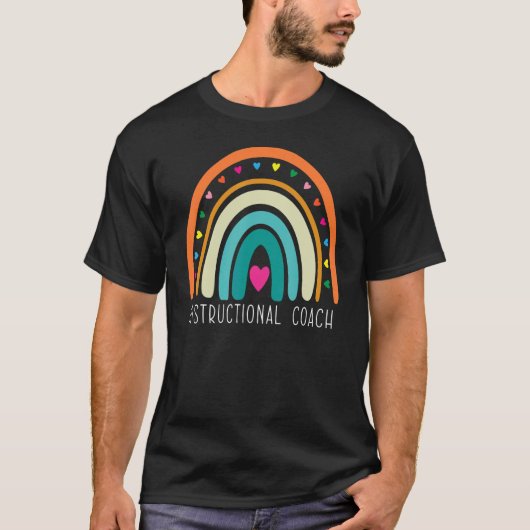 教育コーチBohoレインボー卒業Apprec Tシャツ (正面)