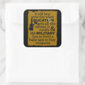 教育シール スクエアシール (バッグ)