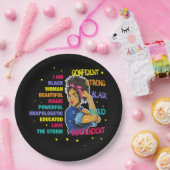 教育ブラックガール魔法77 ペーパープレート (パーティー)