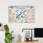 教育ポスターRPK-74ライトマシンガン ポスター (ホームオフィス)