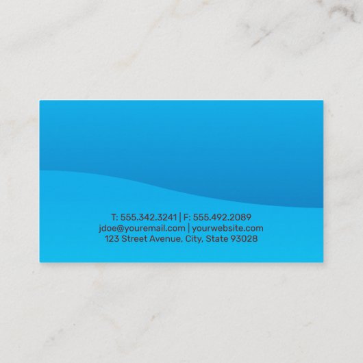 教育ロゴ 名刺 (裏面)