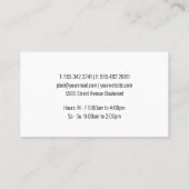 教育ロゴ 名刺 (裏面)