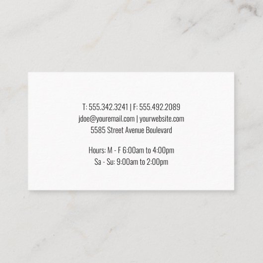 教育ロゴ 名刺 (裏面)