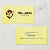 教育ロゴ 名刺 (正面/裏面)