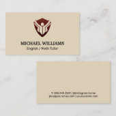 教育ロゴ 名刺 (正面/裏面)