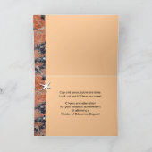 教育修士課程修了おめでとう カード (内部)