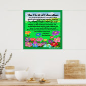 教育分野のポスターの改訂 ポスター (キッチン)