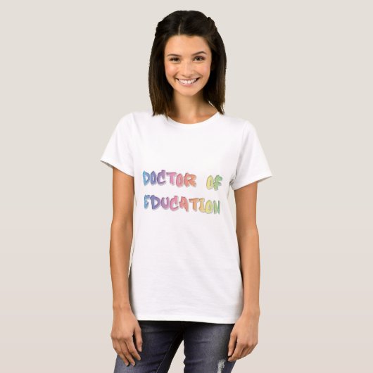 教育博士 Tシャツ (正面フル)