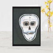 教育学の挨拶状: チェス カード (黄色い花)