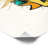 教育学日100カラフルデザイン ポスター (コーナー)