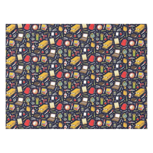 教育学校先生 テーブルクロス (正面(横))