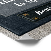 教育引用文 – ベンジャミンフランクリン ポスター (角)